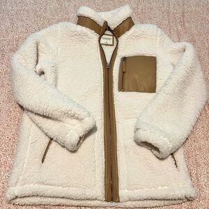 Fuzzy Abercrombie zip up NEVER BEEN WORN